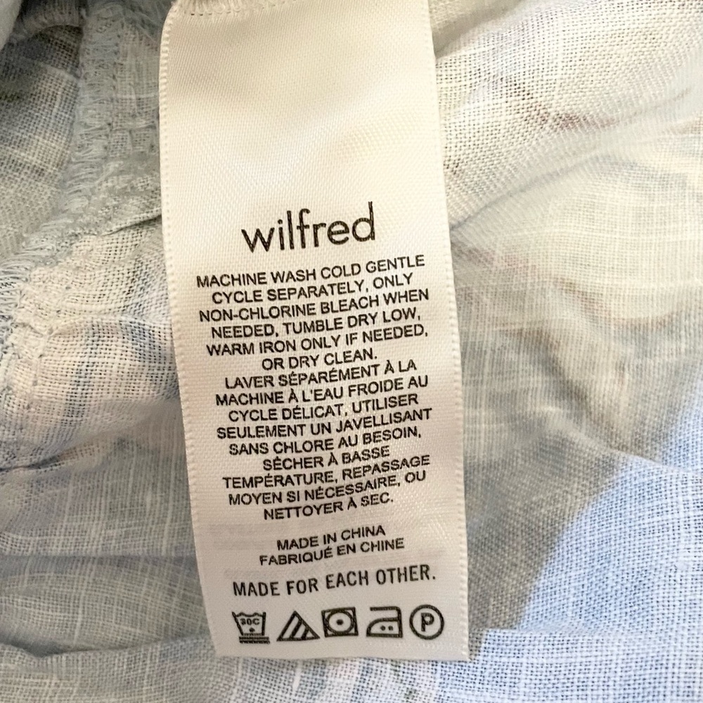 Wilfred Mini Dress in Blue and Pink Floral Print - Picture 10 of 11